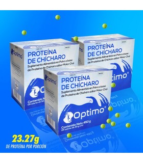 Paquete 1 #QuedateEnCasa - 3 Cajas de Proteína de Chícharo sabor Moka-Chai