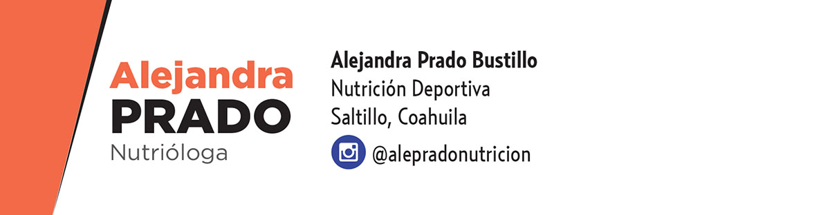 Nutrióloga Alejandra Prado